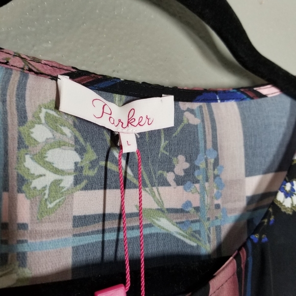 Parker | NWT Asymmetrical Lon Sleeve Dress - Picture 4 of 12